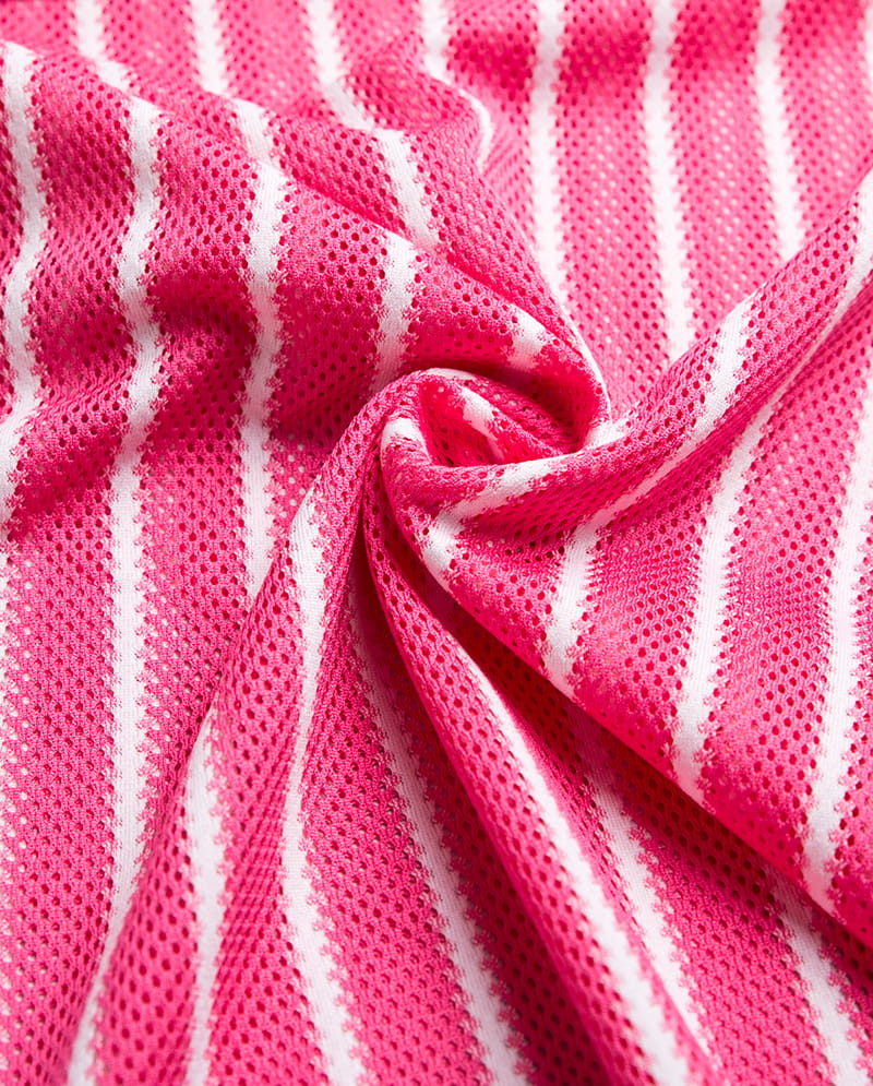 Pustende lett trikot mesh stoff